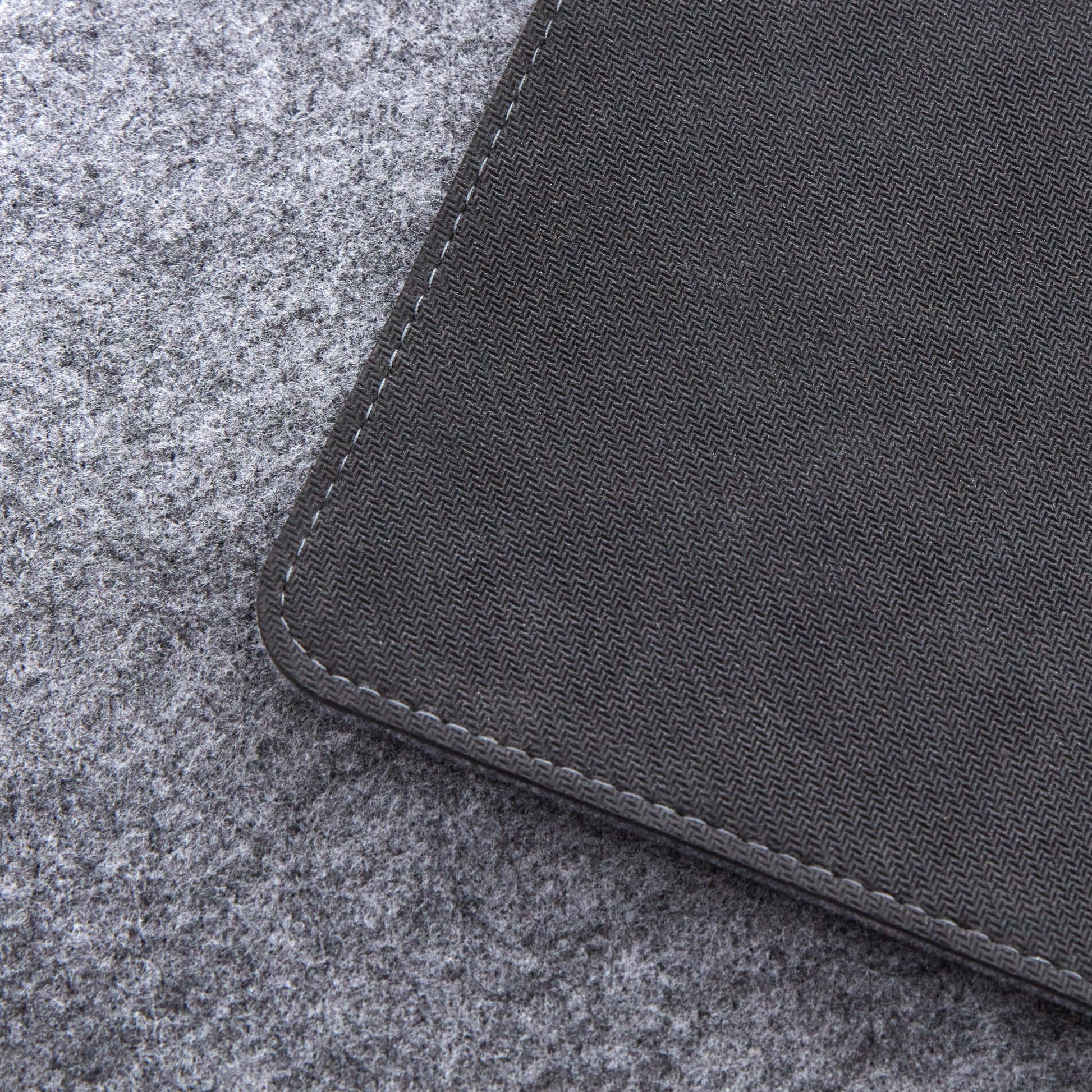 Wolvende Premium Felt Desk Mat | Small 12" x 27.5" | Multifunctional Desk Pad for Home Office | Mid