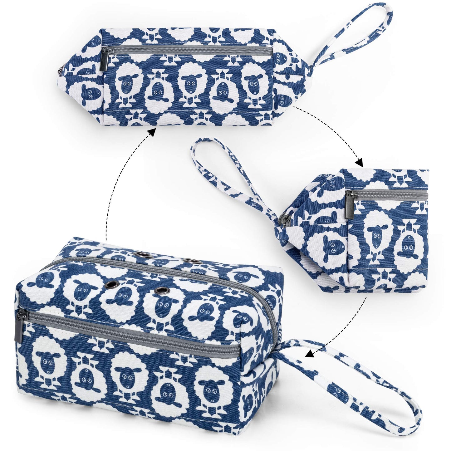 LUXJA Small Yarn Storage Bag for Yarn Skeins, Sheep