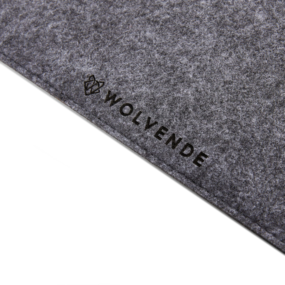 Wolvende Premium Felt Desk Mat | Medium 12" x 36" | Multifunctional Desk Pad for Home Office | Mid