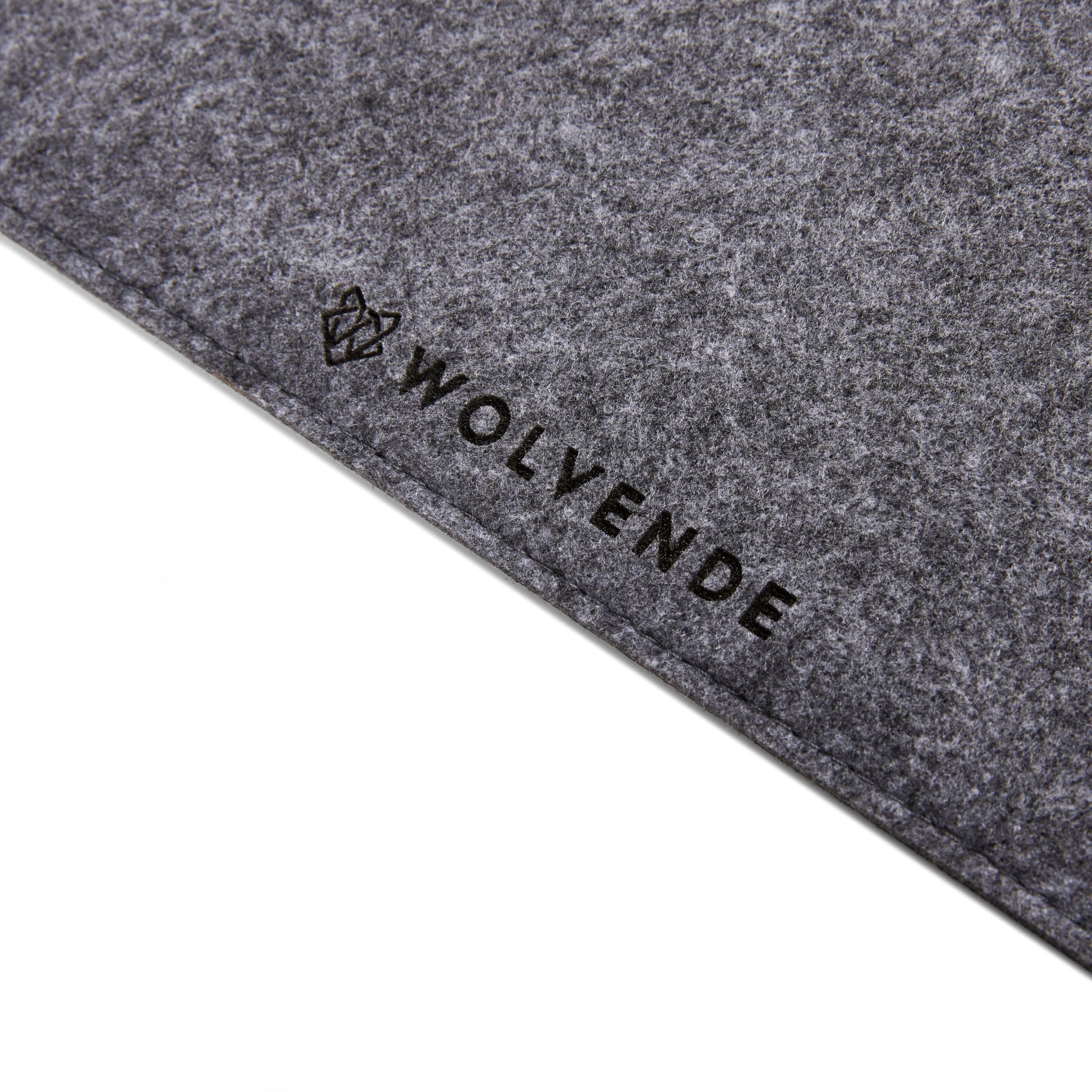 Wolvende Premium Felt Desk Mat | Medium 12" x 36" | Multifunctional Desk Pad for Home Office | Mid