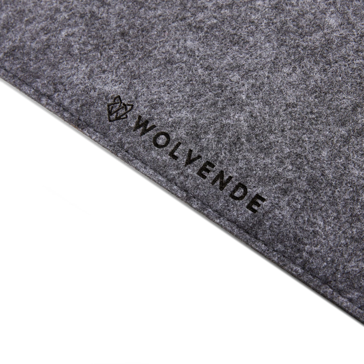 Wolvende Premium Felt Desk Mat | Large 15.75" x 36" | Multifunctional Desk Pad for Home Office |