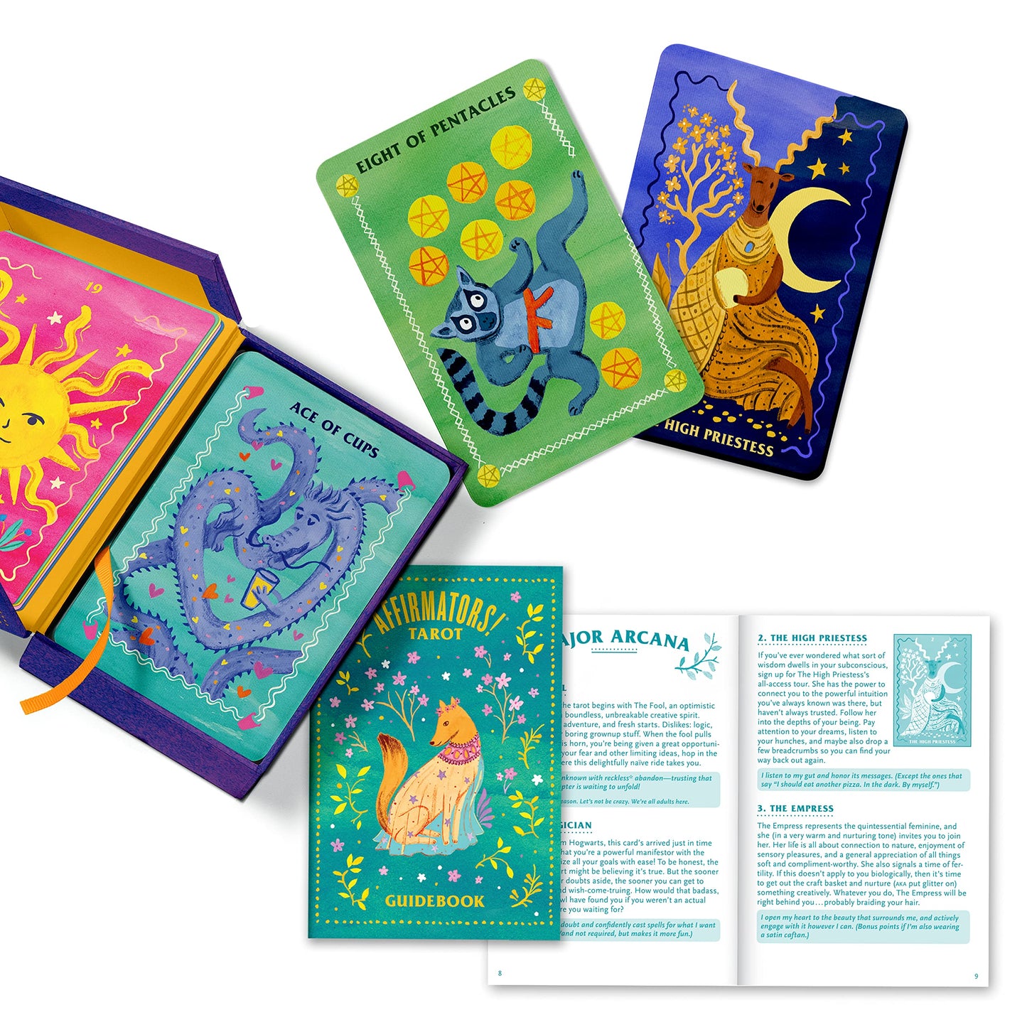 Affirmators! Tarot Cards Deck - Daily Affirmation Tarot Cards with Positive Affirmations For