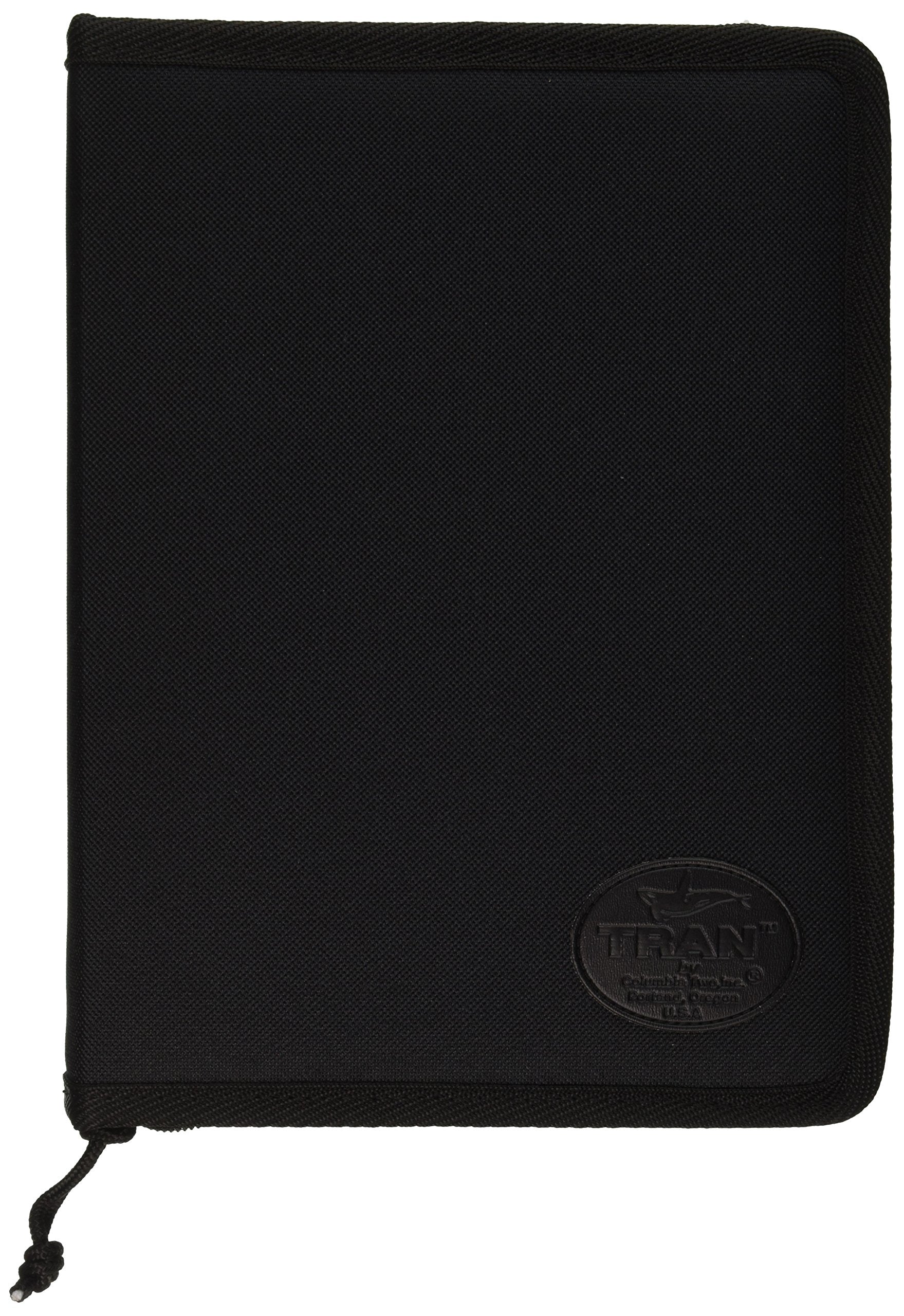 Tran Deluxe Pencil Case, Holds 72 Markers, Black