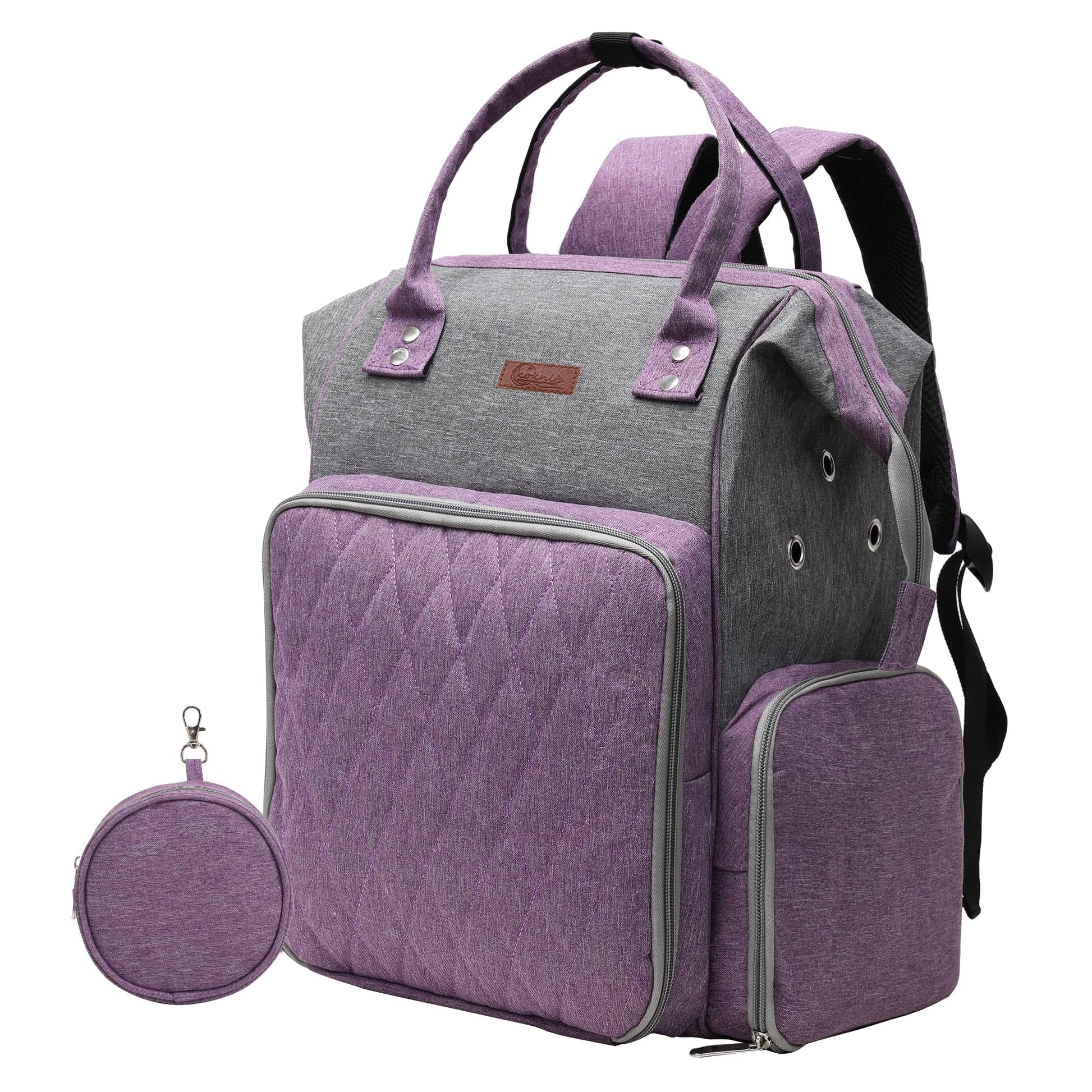 KOKNIT crochet bag,knitting bagBackpack and Tote Bag Storage Bag ，Large capacityYarn Storage