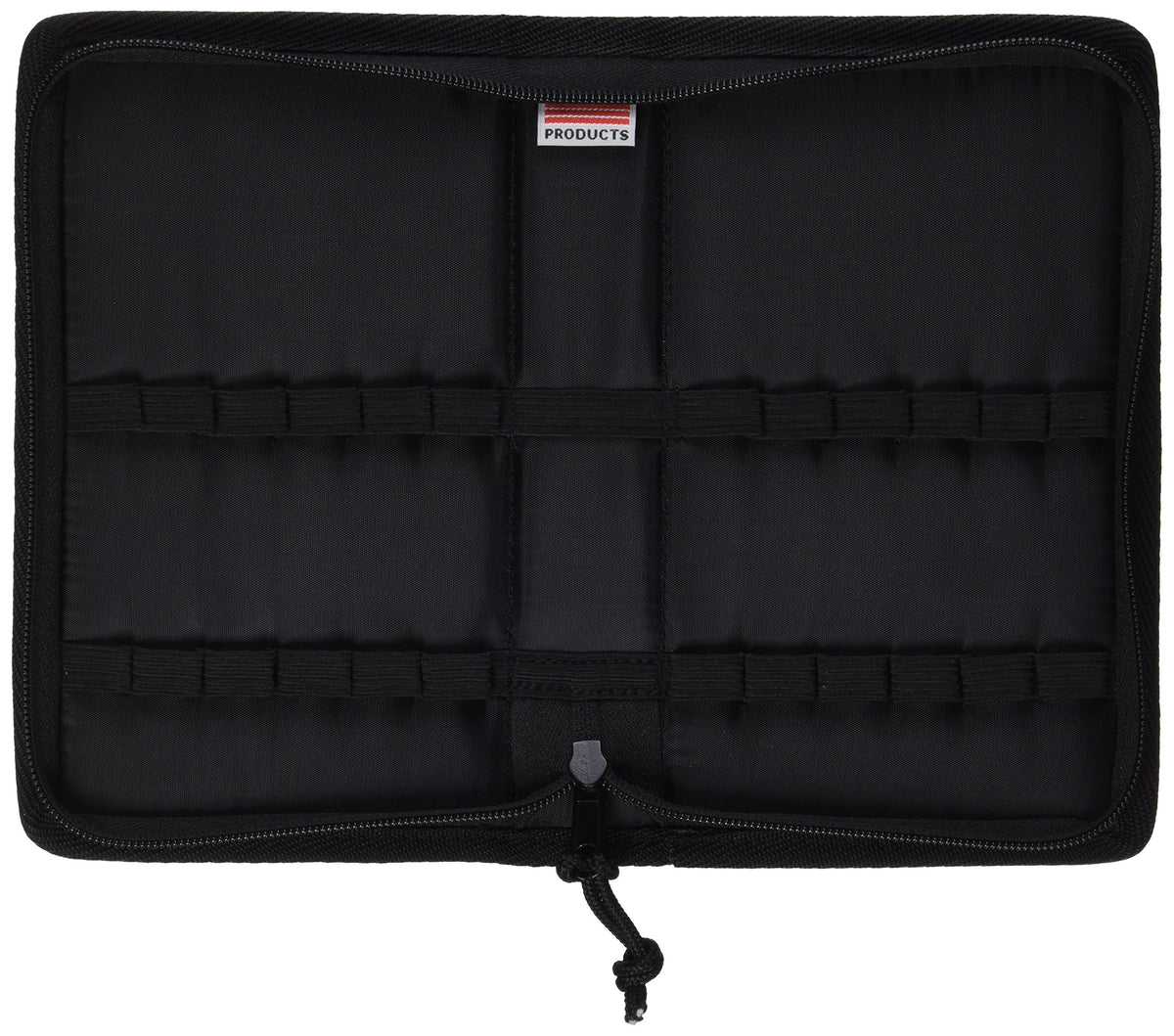 Tran Deluxe Pencil Case, Holds 24 Markers, Black