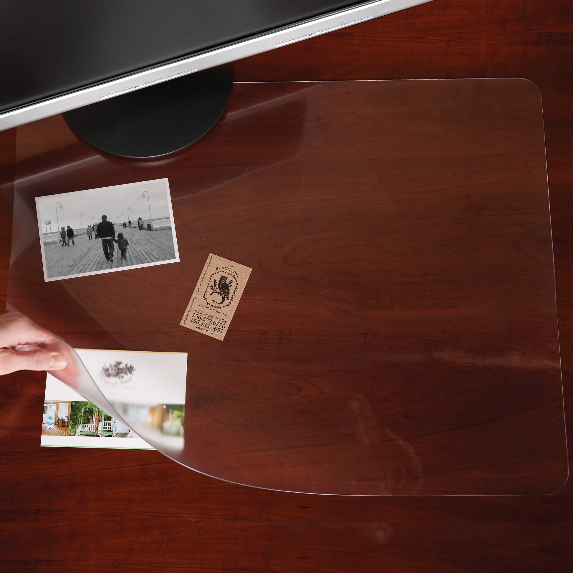 ES Robbins Everlife Desk Pad 20"x36" Clear (120737)