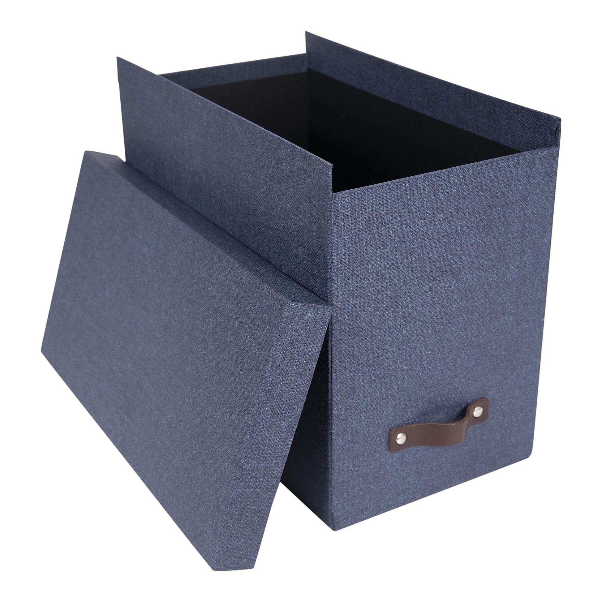 Bigso John Desktop File Box - File Storage Box and Document Organizer for Important Paperwork