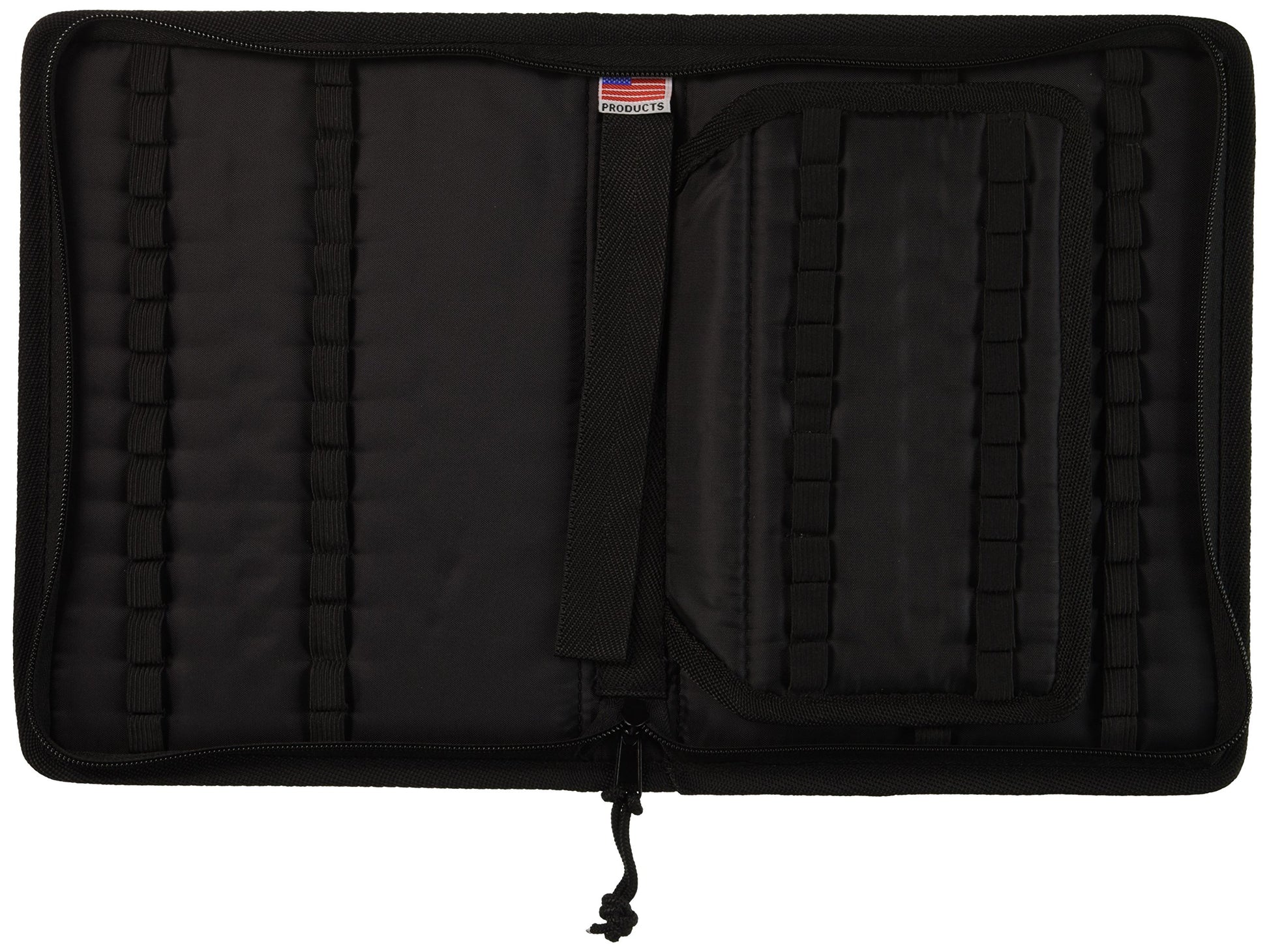 Tran Deluxe Pencil Case, Holds 72 Markers, Black