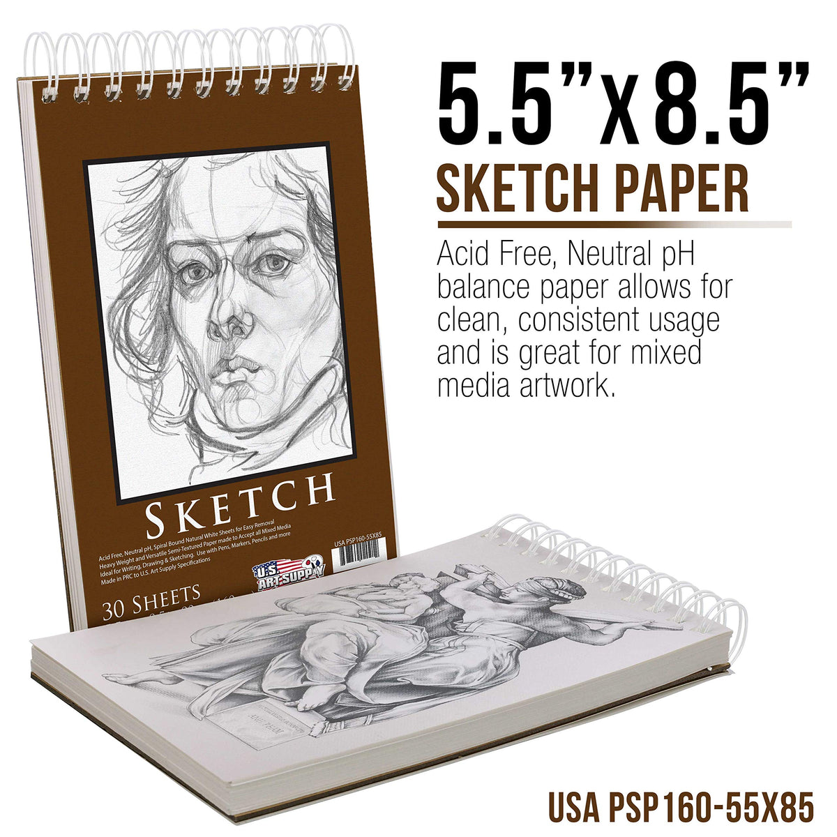 U.S. Art Supply Artist Essentials 20-Piece Artist Drawing Set