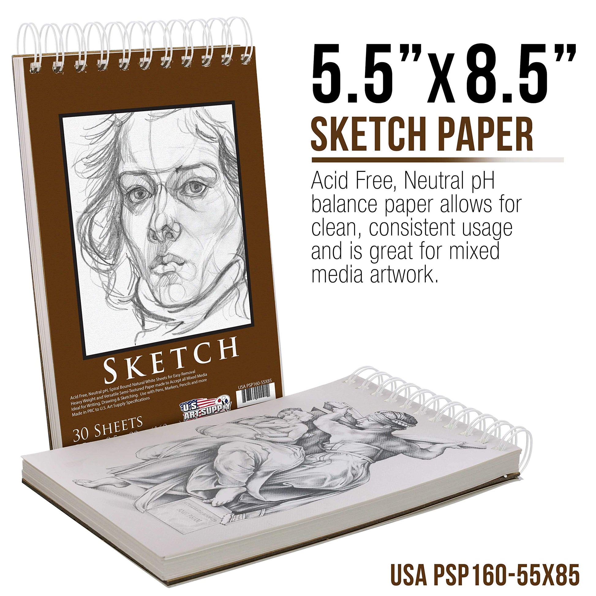 U.S. Art Supply Artist Essentials 20-Piece Artist Drawing Set