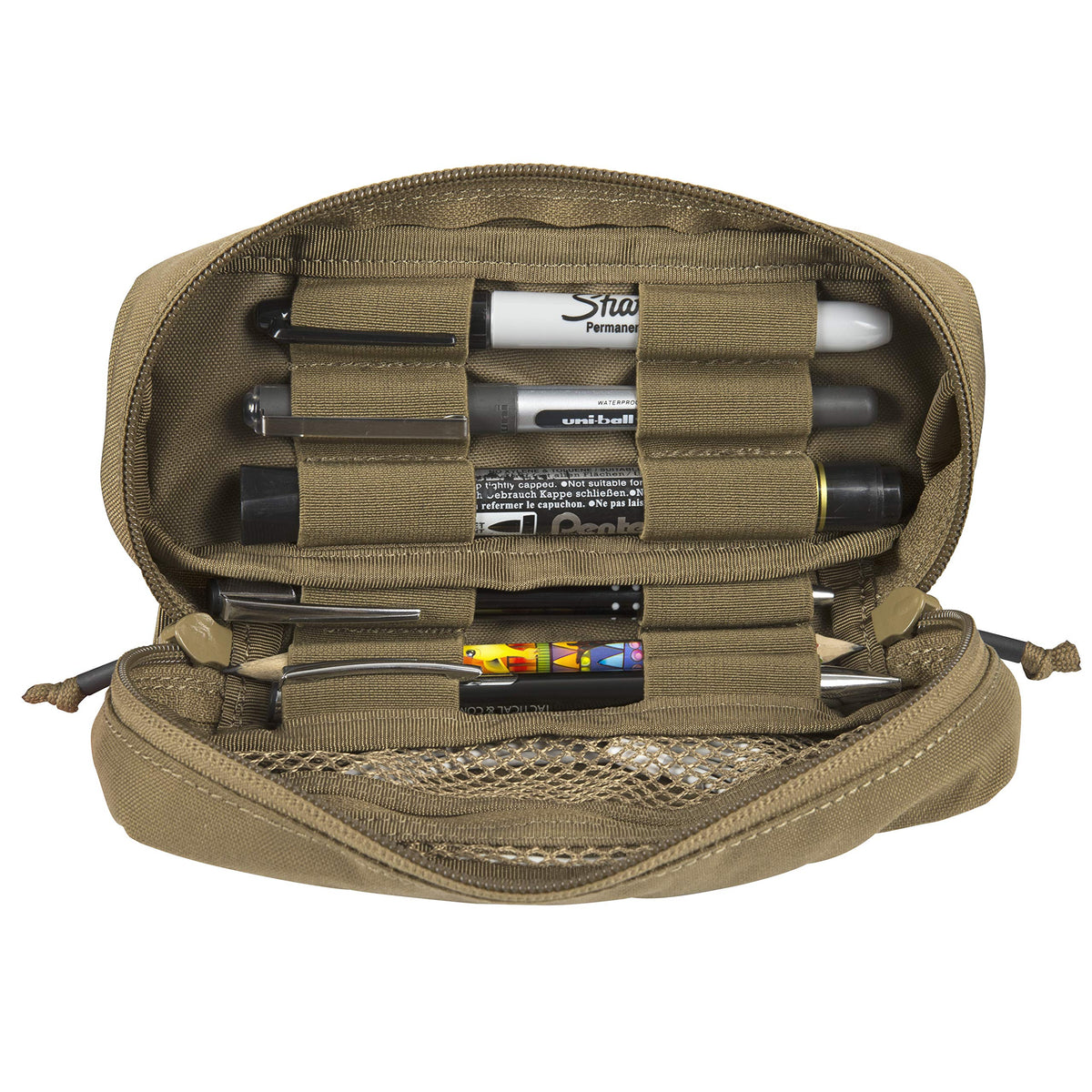 Helikon-Tex Pencil Case Insert, Coyote Brown, Versatile Insert System