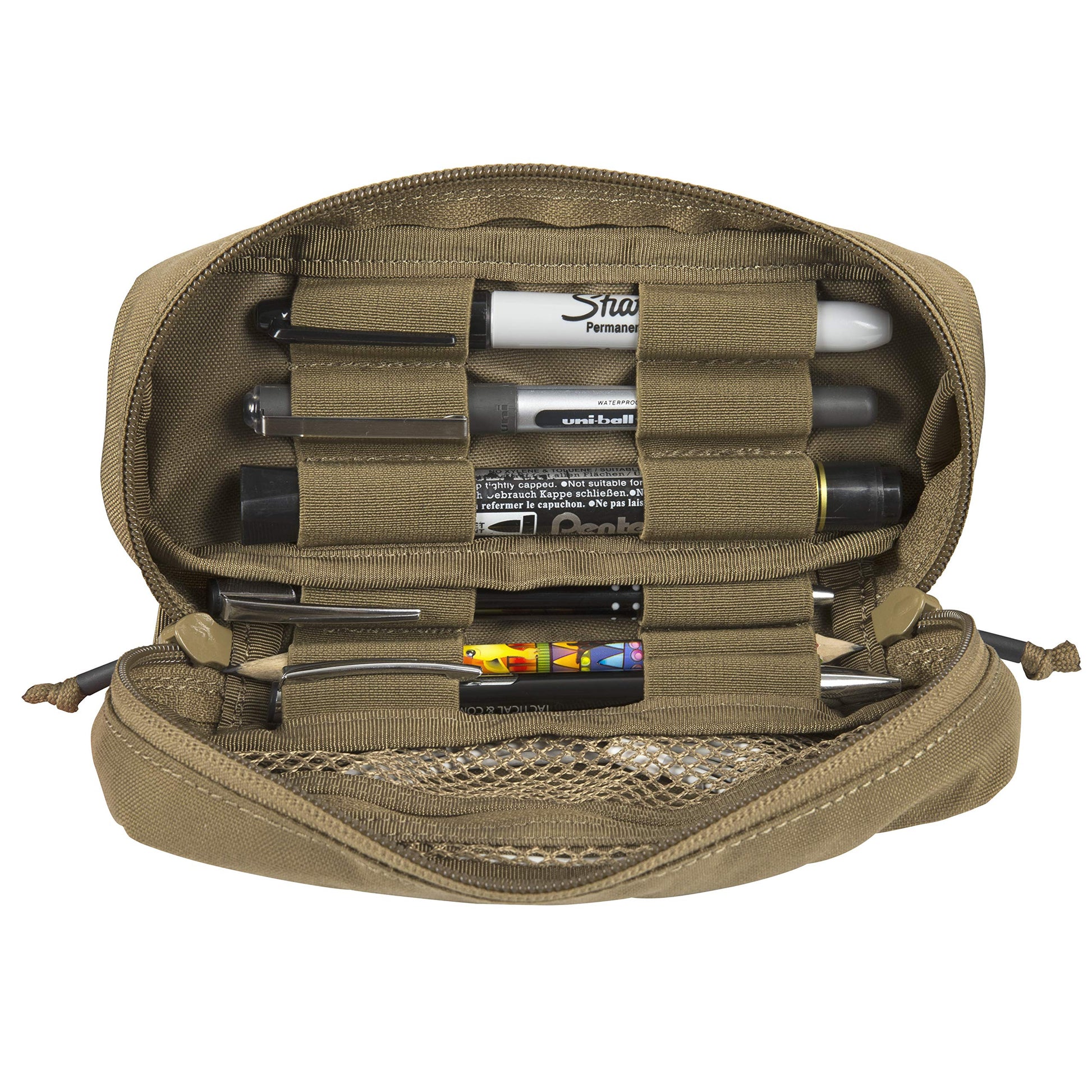 Helikon-Tex Pencil Case Insert, Coyote Brown, Versatile Insert System