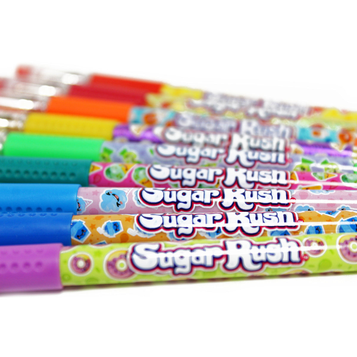 Scentos Scented Gel Pens - 24-Count - Assorted Color Pens for Kids or Adults in Sugar Rush Candy