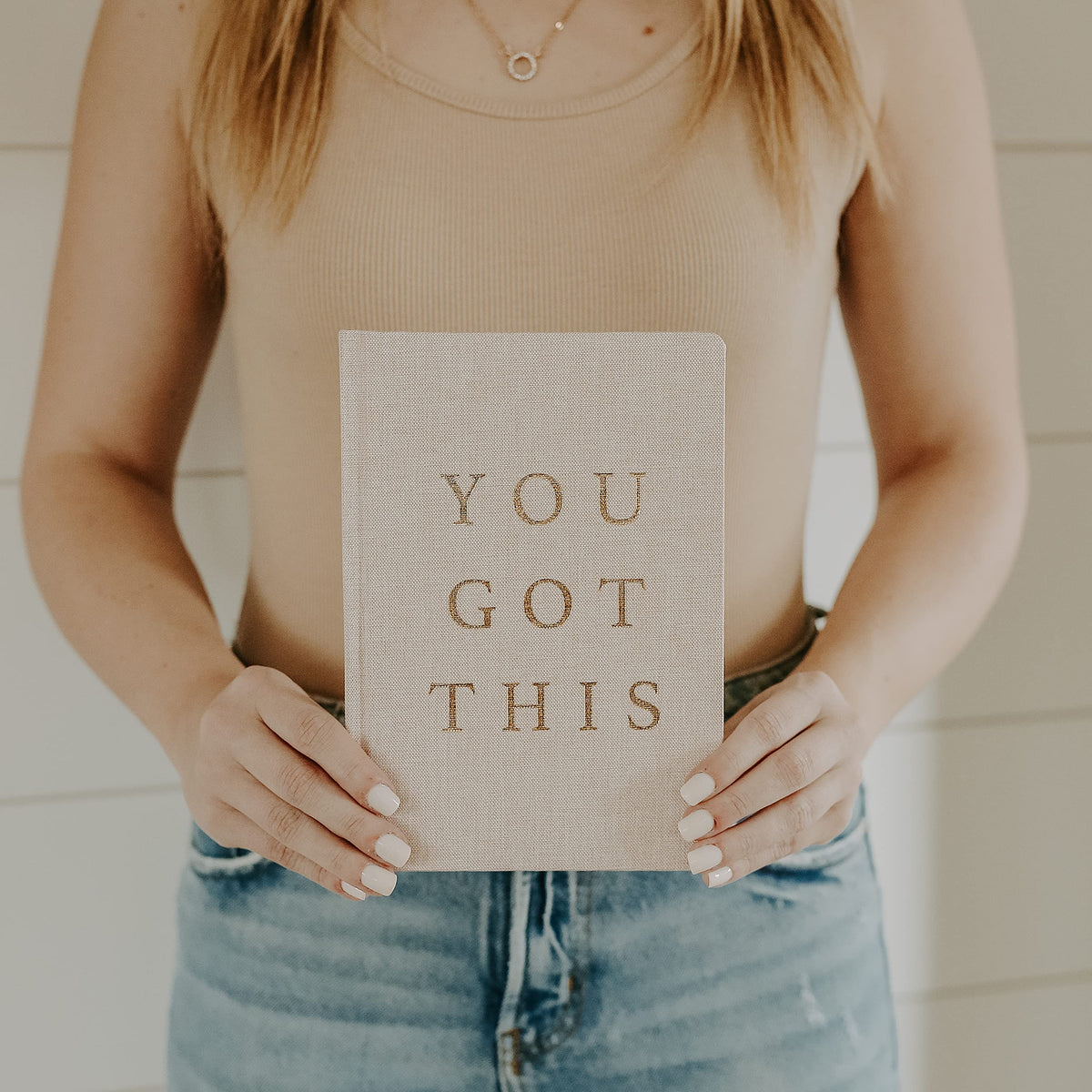 Sweet Water Decor Cute Motivational Lined Composition Notebook for Women, 100 Ruled Pages for