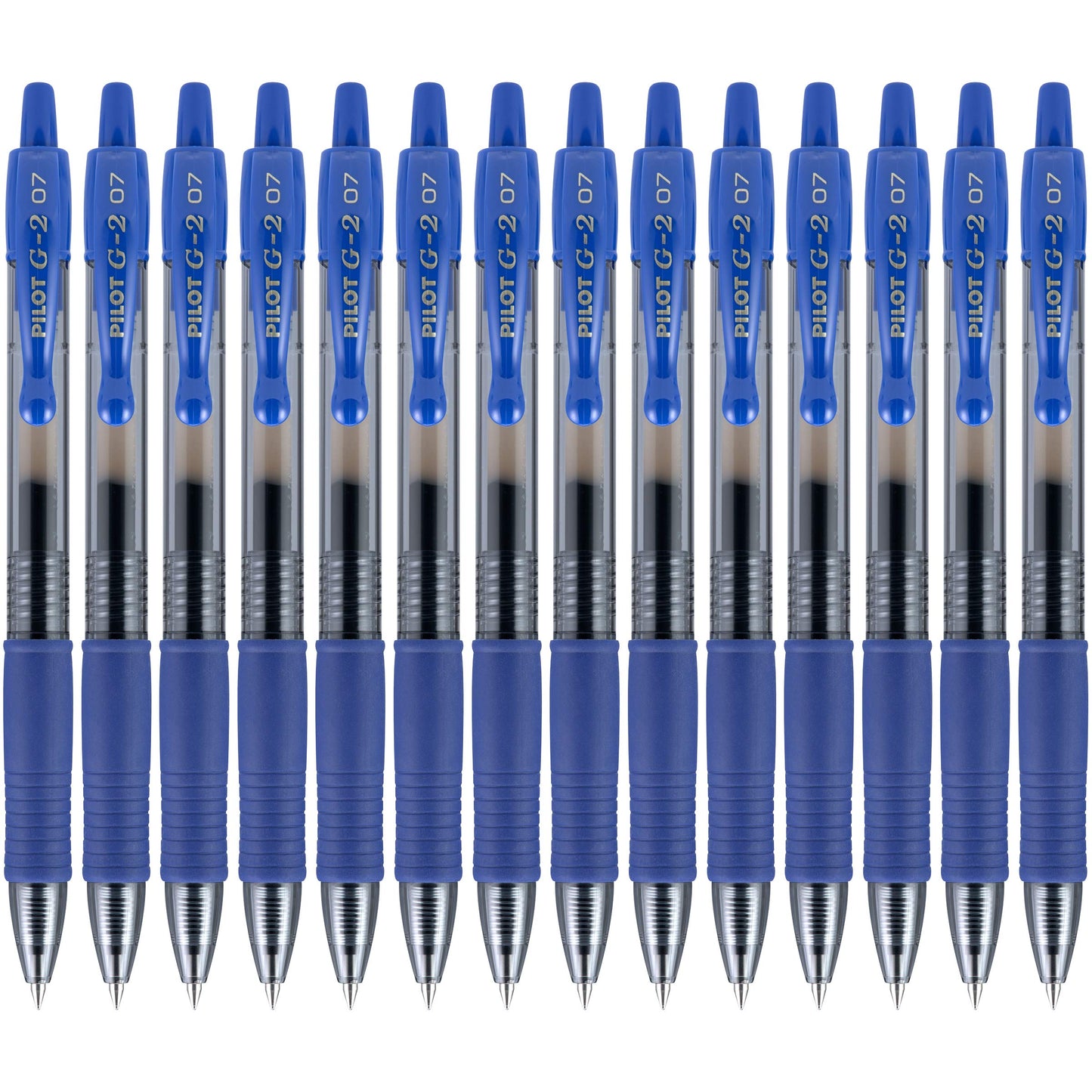 PILOT G2 Gel Roller Pens Fine Point, Blue Ink Pens Fine Point, Pack of 14
