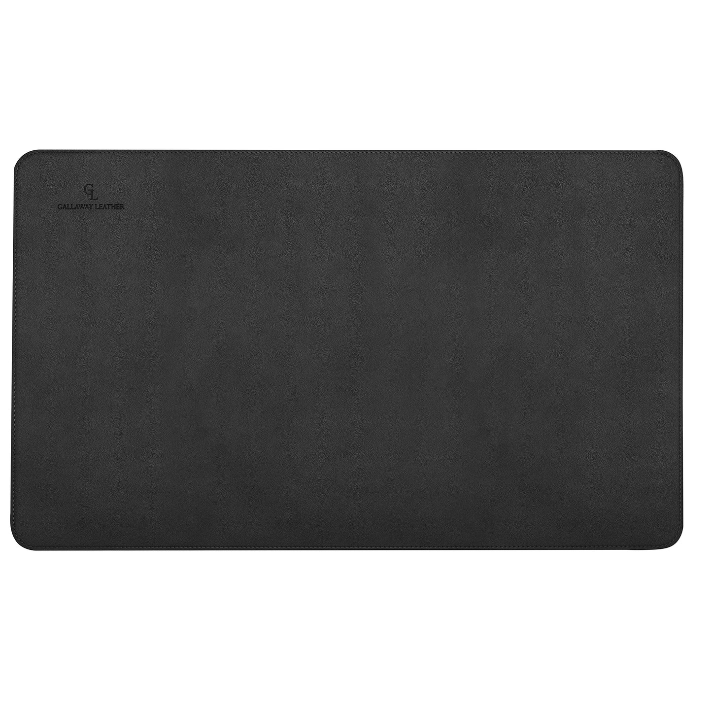 Gallaway Leather Desk Mat,Desk Writing Pad - Office Desk Pad, Medium 24" x 14" Black, Desk Mats on