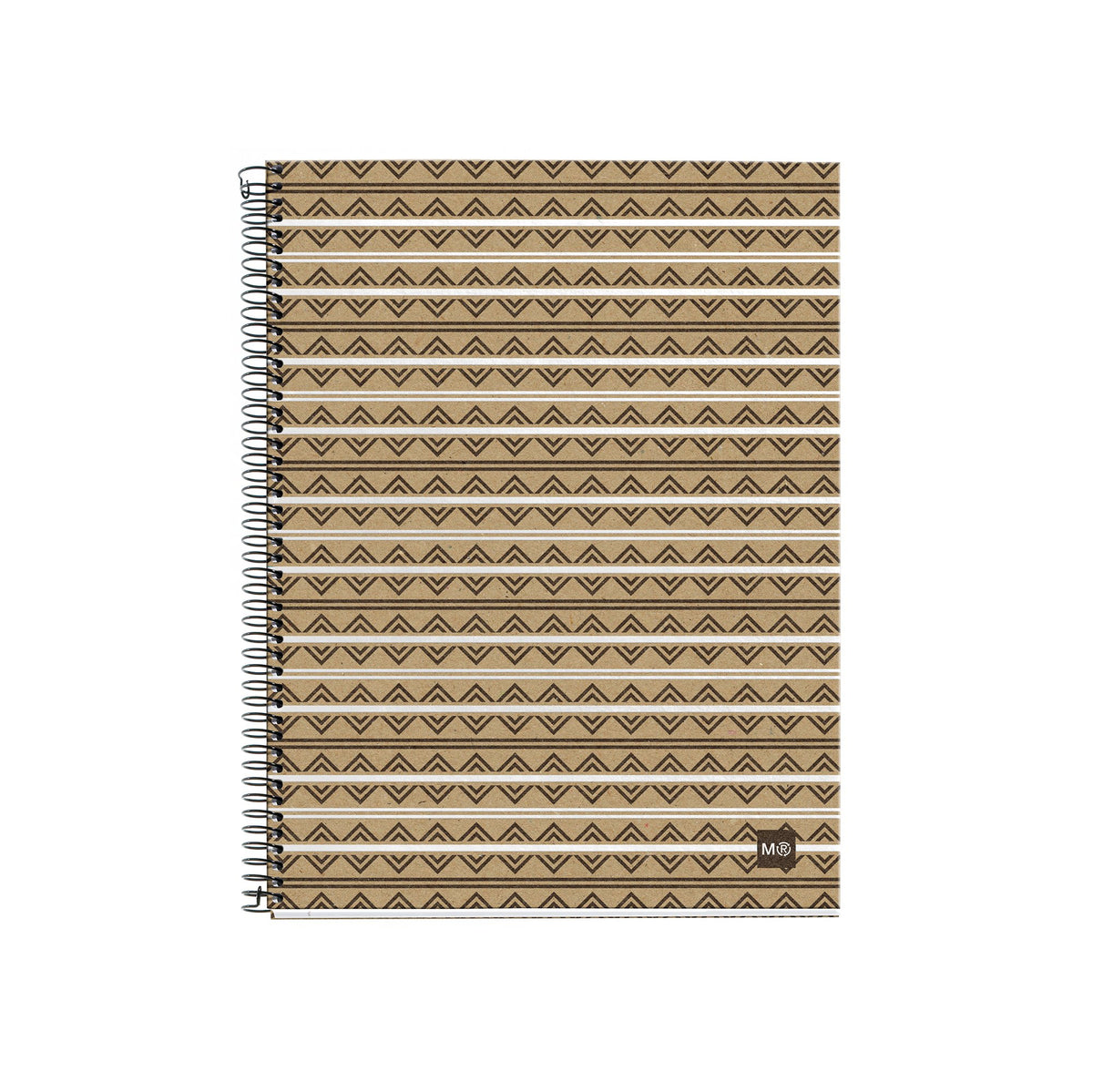 Miquelrius 2937 – Notebook 4 Recycled Cardboard ecoazteca M (DIN A5, 148 x 210 mm, 120 Sheets, 80