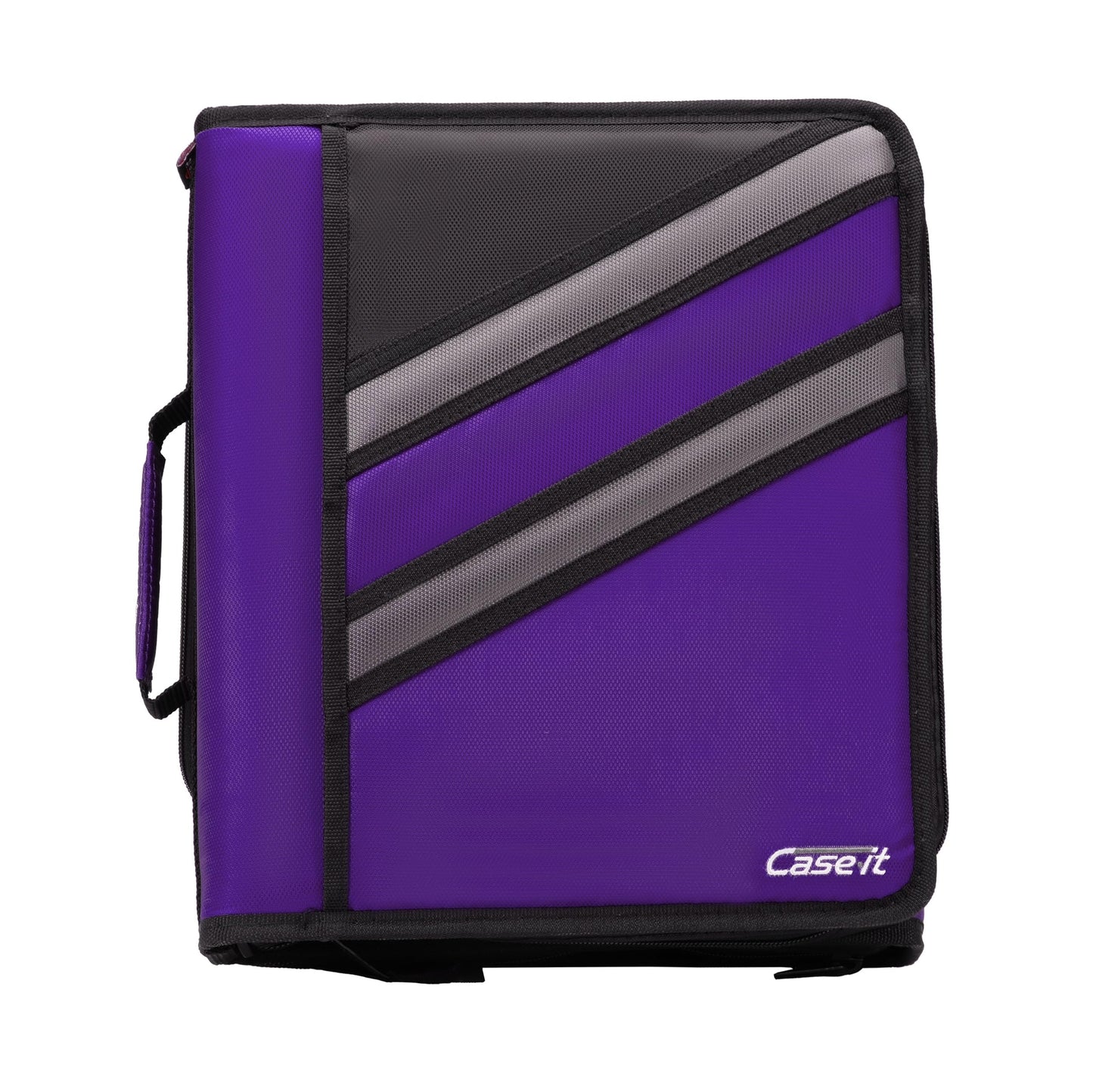 Case-it The Z Shape Zipper - Two s in One - Double Sided 1.5 Inch D-Ring - Multiple Pockets - 500