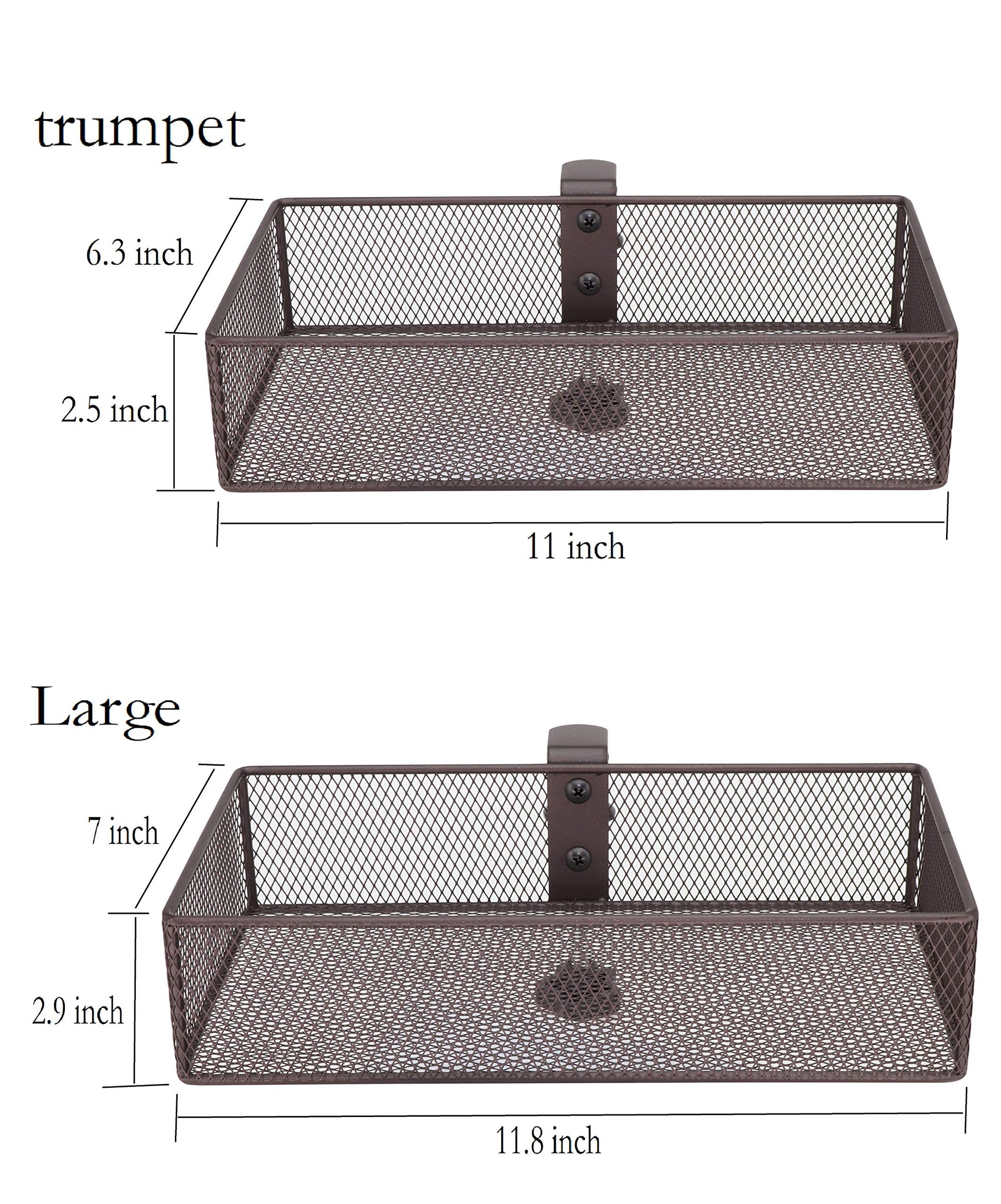 Under Desk Drawer, Clamp on Desk Organizer Under Table Hanging Desk Storage