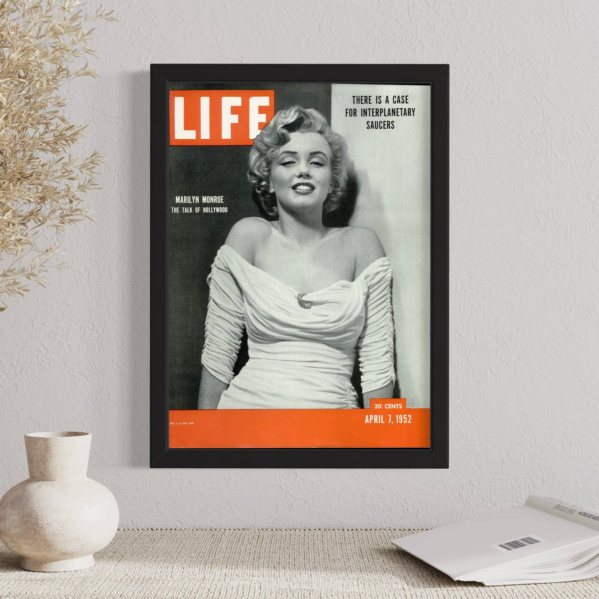 CountryArtHouse LIFE Magazine Solid Wood Picture Frame - Complete with Acrylic, Backing, and