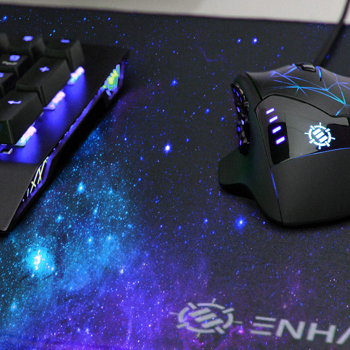 ENHANCE Extended Large Gaming Mouse Pad - XXL Mouse Mat (31.5" x 13.75") Anti-Fray Stitching for