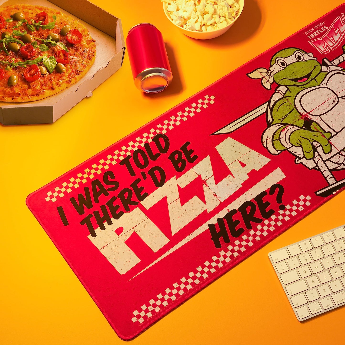 Teenage Mutant Ninja Turtles Desk Pad Large Mouse Mat 27.5 x 11.8 Desk Protector PC Laptop Keyboard
