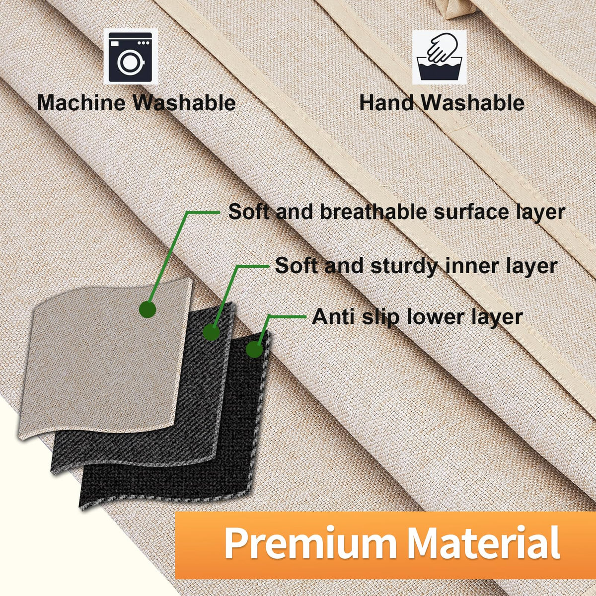 Teniux Remote Control Holder GRS Certified Armchair Caddy for Recliner Couch, Recycled Material