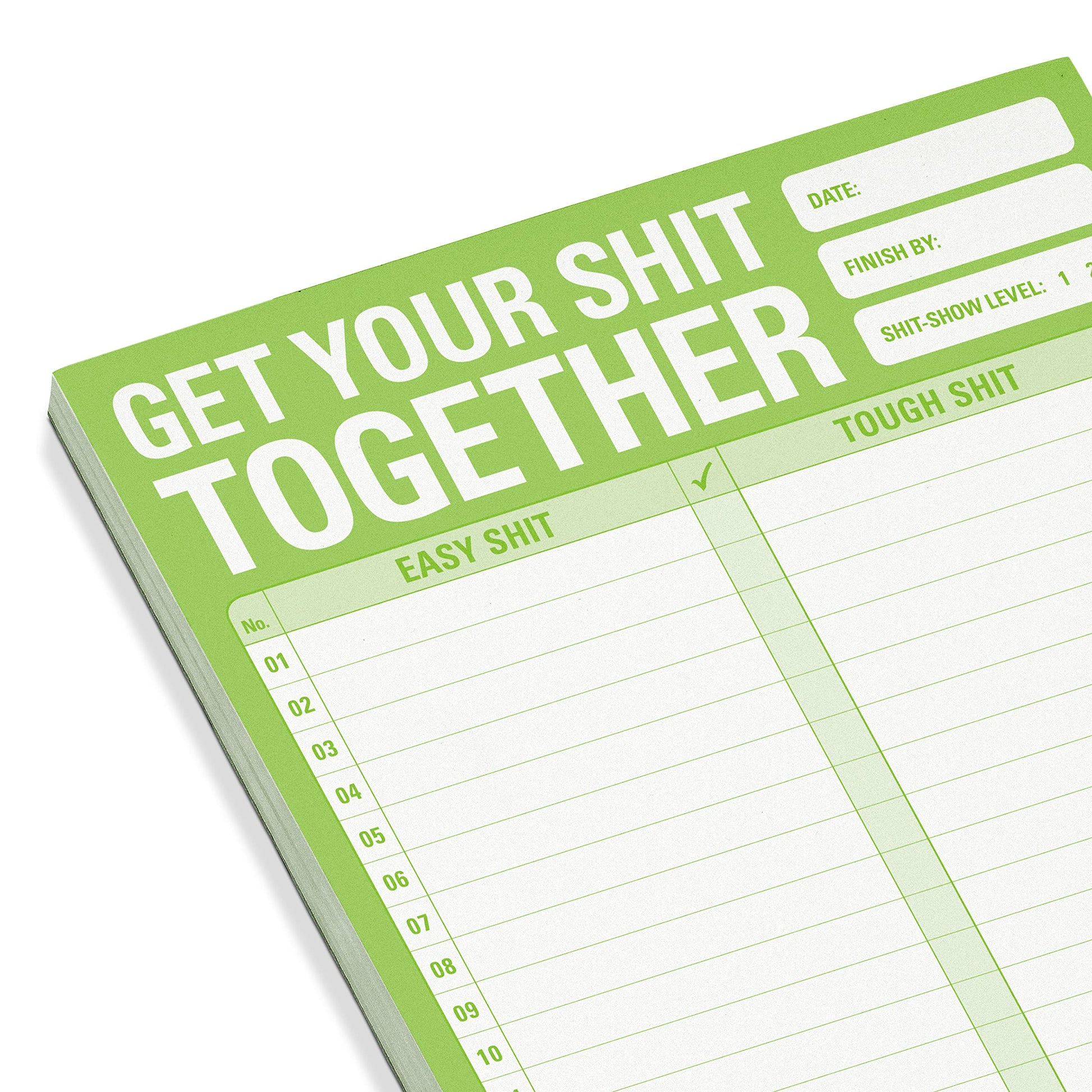 Knock Knock Get Your Shit Together Note Pad