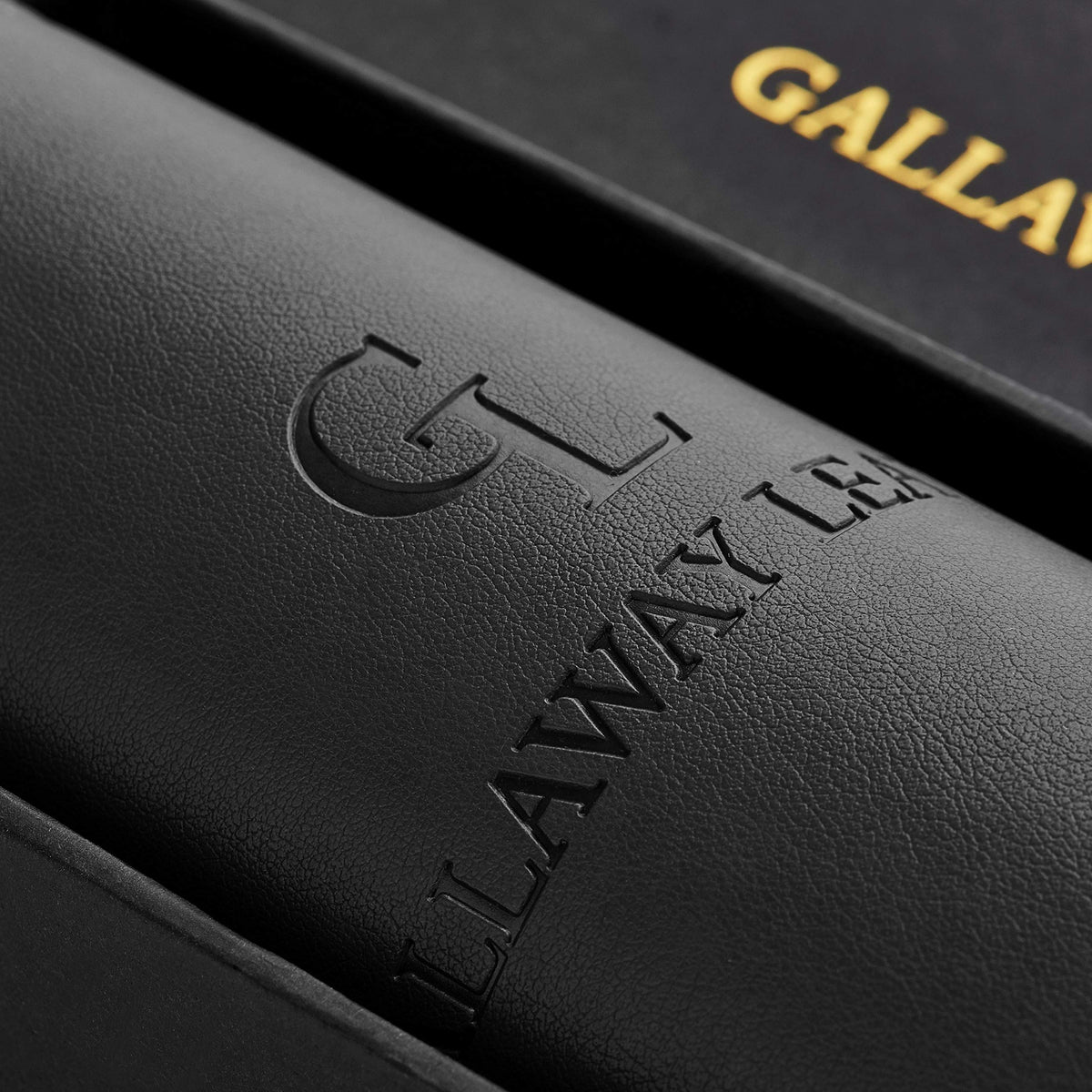 Gallaway Leather Desk Mat, Office Writing Desk Pad, Large 36" x 17" Black, for Top of Desks, Gift