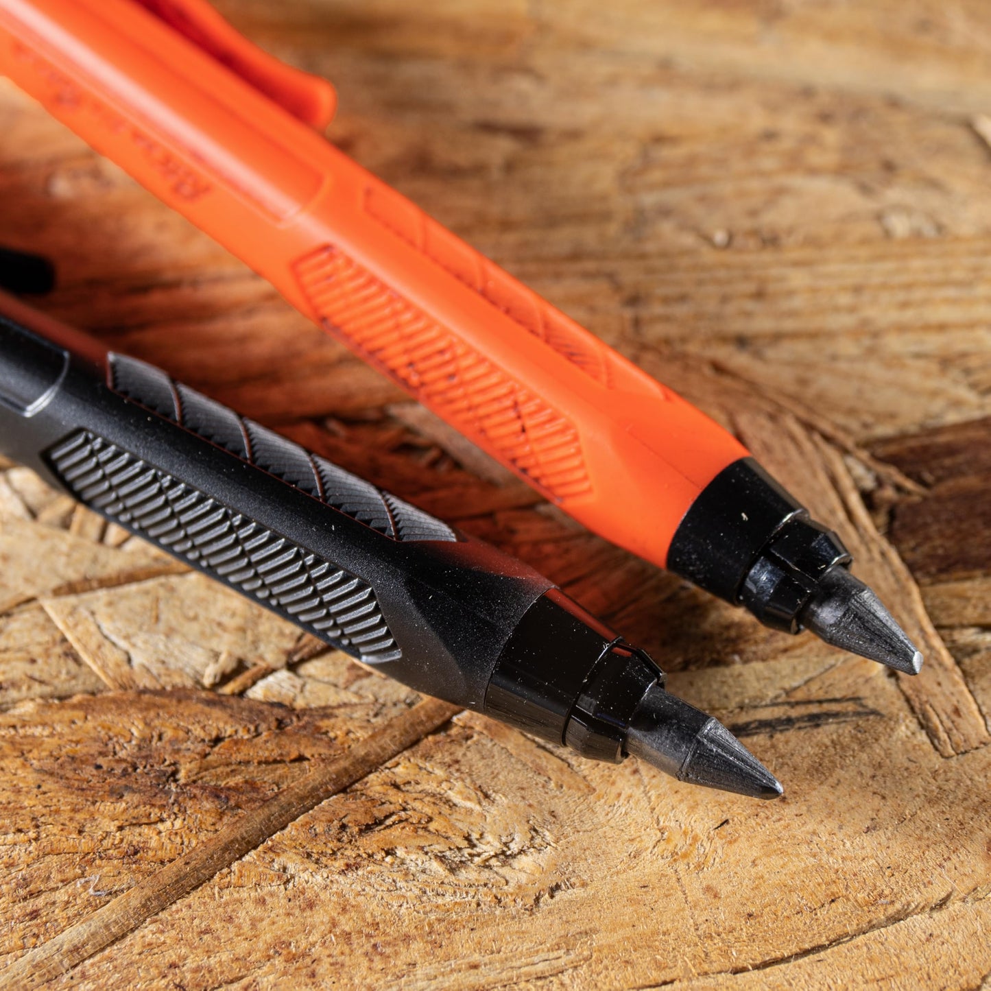 Rite in the Rain Heavy Duty Gravity-Fed Lead Holder Pencil, 5.6mm Dark (2B) Lead, Black and Orange