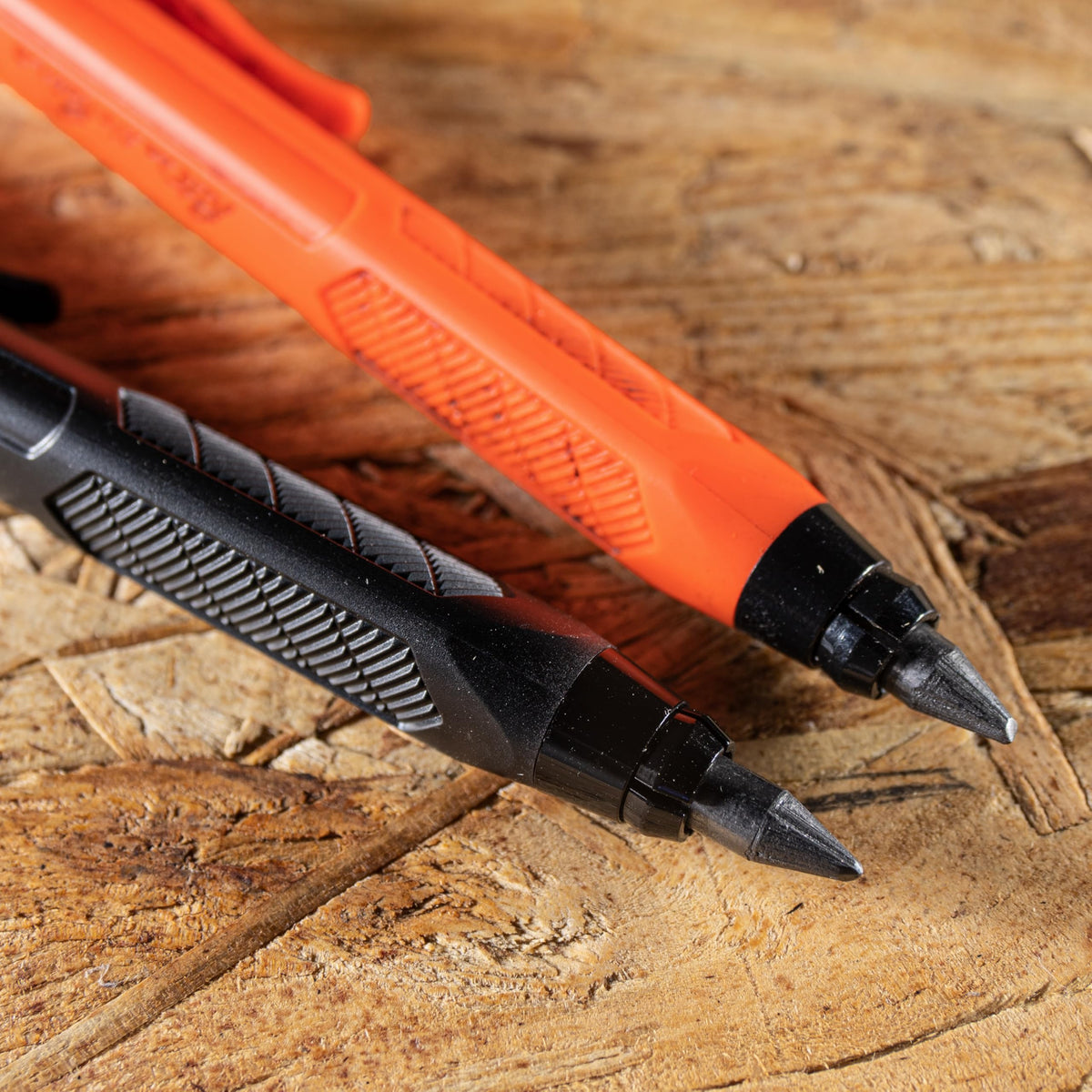 Rite in the Rain Heavy Duty Gravity-Fed Lead Holder Pencil, 5.6mm Dark (2B) Lead, Black and Orange