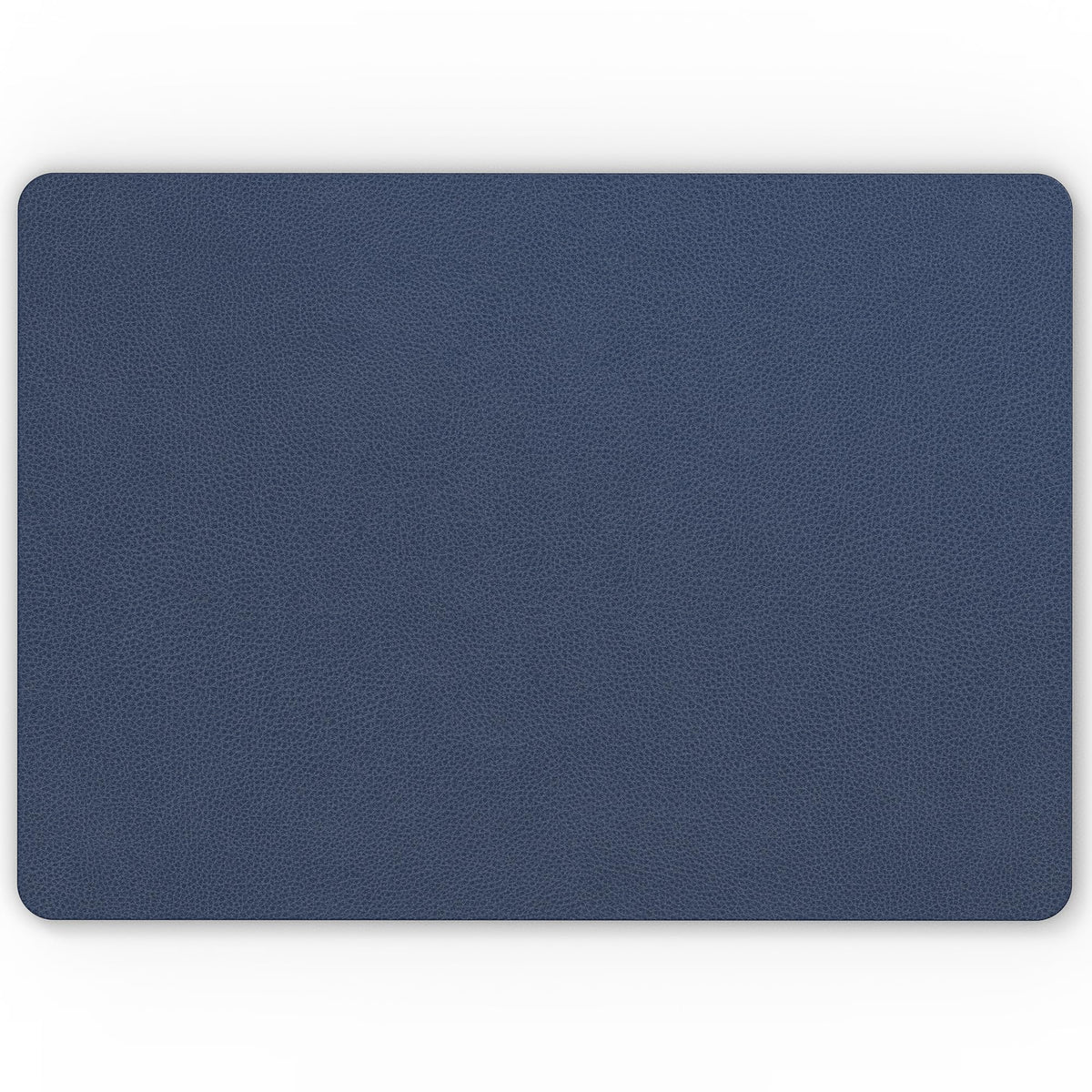 Nekmit Leather Desk Blotter Pad 17 x 12 Inches, Flat, Non-Slip, Waterproof, Blue