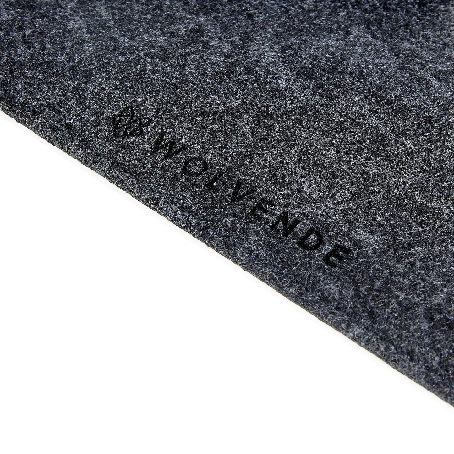 Wolvende Premium Felt Desk Mat | Large 15.75" x 36" | Multifunctional Desk Pad for Home Office |