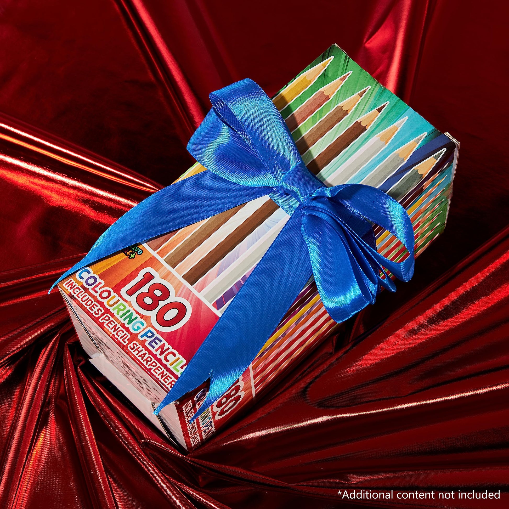 KreativeKraft Coloured Pencils Set of 180 - Colouring Pencils for Kids Teens and Adults - 30