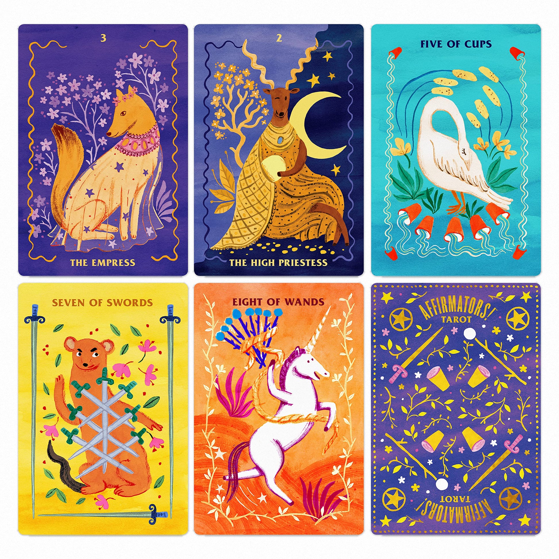 Affirmators! Tarot Cards Deck - Daily Affirmation Tarot Cards with Positive Affirmations For