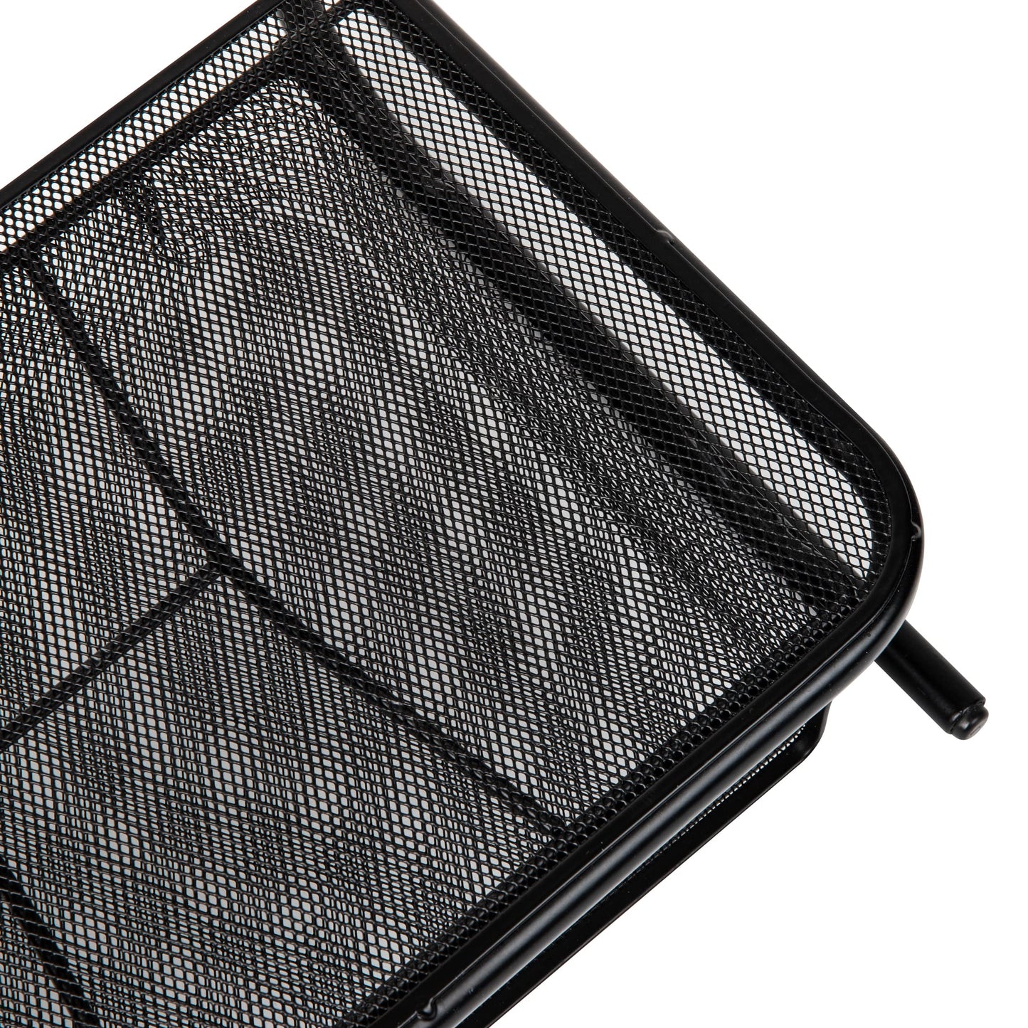 Mind Reader Monitor Stand, Ventilated Laptop Riser, Desktop Organizer, Paper Tray, Metal Mesh