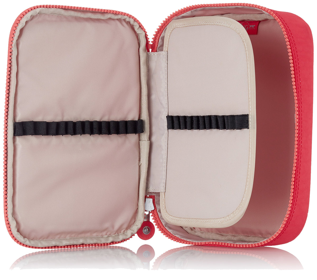 Kipling - 100 PENS - Large Pen Case - Happy Red C - (Red)
